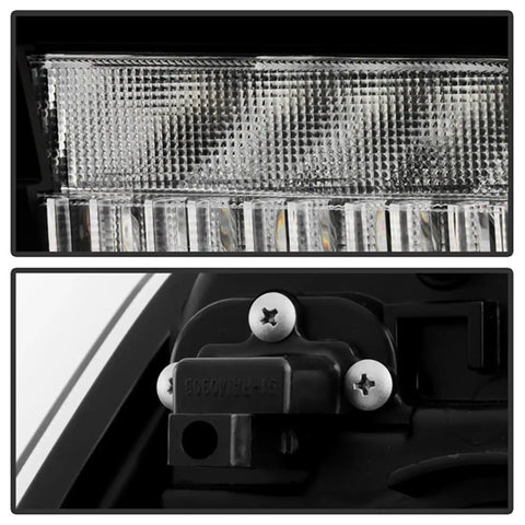 Spyder Auto 5088673 (Spyder Apex) High-Power LED Module (High Beam And Low Beam) Equipped Headlights - Black