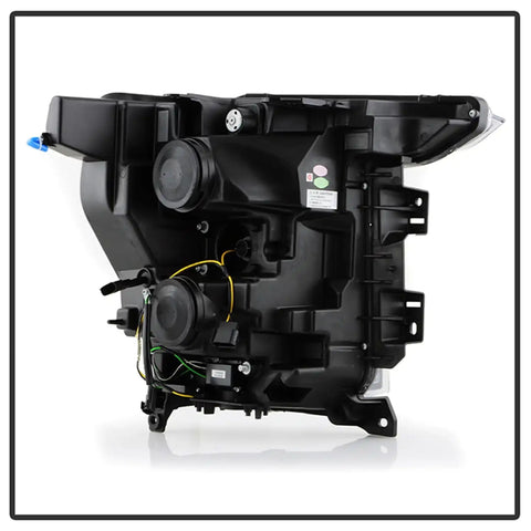 Spyder Auto 5088710 (Spyder Signature) Projector Headlights - Sequential LED Turn Signal Lights Black