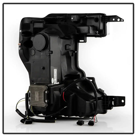 Spyder Auto 5088635 (Spyder Apex) High-Power LED Module ( Low Beam ) Equipped Headlights - Black
