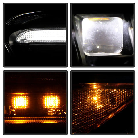 Spyder Auto 5088376 (Spyder Apex) Multi-Beam High-Power LED Module Equipped Headlights - Black