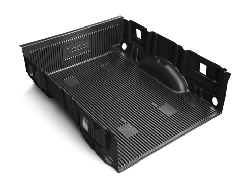 Penda 61024SRX Bed Liner DuraLiner Drop-In Under Rail Black High Density Polyethylene With Tailgate Liner With Tie-Down Plugs Front And Rear Tie-Down Cutouts
