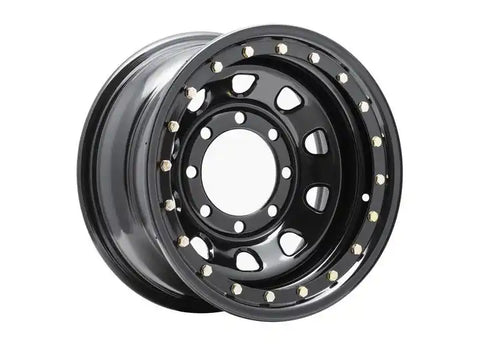 Pro Comp Steel Wheels 252-6181 Series 252 Gloss Black 16x10 8x6.5 4BS Offset -38mm Cap P/N 1515018