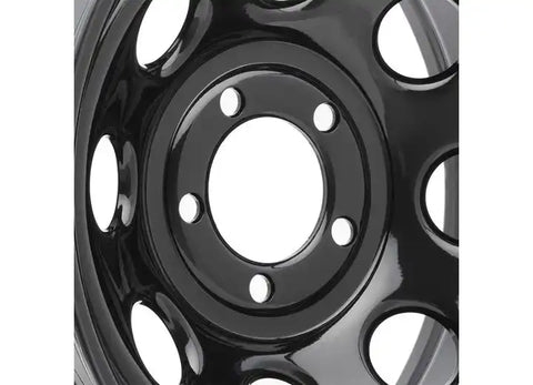 Pro Comp Steel Wheels 97-5866 Series 97 Gloss Black 15x8 5x4.5 4.5BS Offset 0mm Cap P/N 1330018