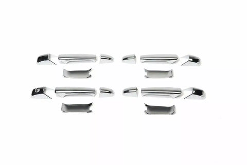 Putco 400033 - Door Handle Cover Chrome 4 pc. w/o Passenger Side Keyhole