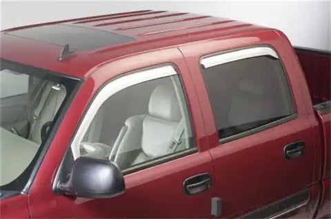 Putco 480137 - Element Chrome Window Visor In Channel 4 pc.