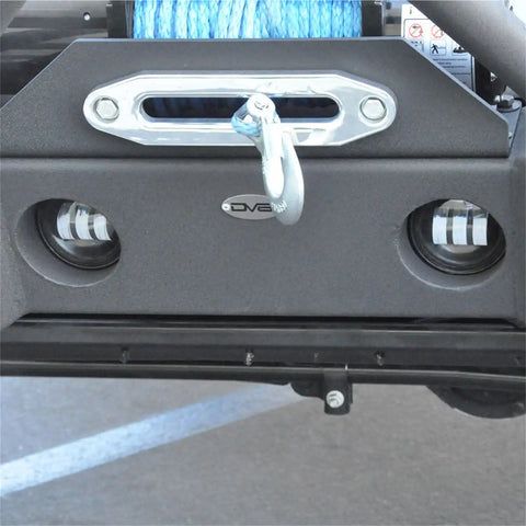 DV8 Offroad R4FL16W3W 07-18 Jeep JK Fog Light 4 in. Round Pair