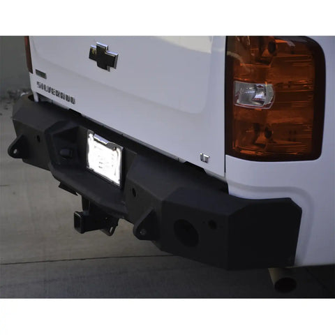 DV8 Offroad RBCS1-01 07-13 Silverado 1500 Truck Rear Full Size Bumper
