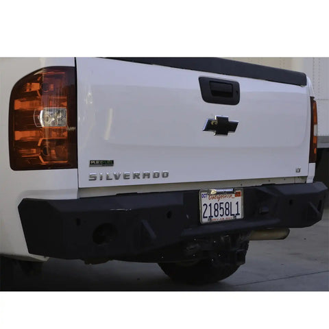 DV8 Offroad RBCS1-01 07-13 Silverado 1500 Truck Rear Full Size Bumper