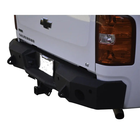 DV8 Offroad RBCS1-01 07-13 Silverado 1500 Truck Rear Full Size Bumper