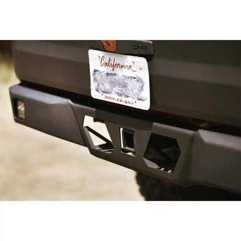 DV8 Offroad RBGL-05 20-22 GLADIATOR ULTRA SLIM HIGH CLEARANCE REAR BUMPER w/ BUILT IN HITCH & STEPS
