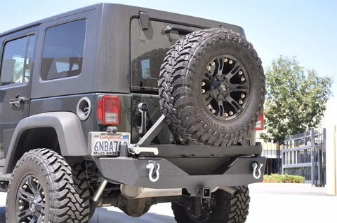 DV8 Offroad RBSTTB-01 07-18 Jeep JK Stubby Rear Bumper Bush Carrier