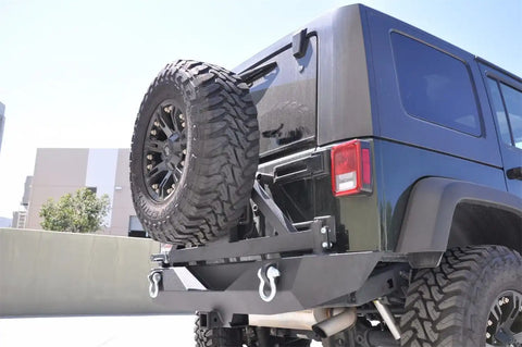 DV8 Offroad RBSTTB-01 07-18 Jeep JK Stubby Rear Bumper Bush Carrier