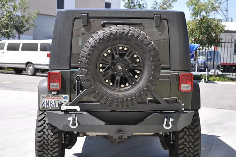 DV8 Offroad RBSTTB-01 07-18 Jeep JK Stubby Rear Bumper Bush Carrier