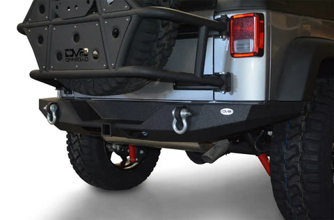 DV8 Offroad RBSTTB-09 07-18 Jeep JK Rear Full Size Bumper RS-9