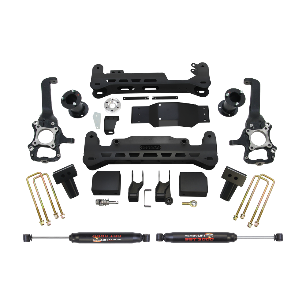 RL 7'' BIG LIFT KIT & SHOCKS - FORD