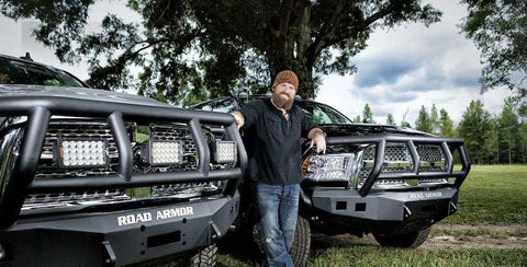 ROAD ARMOR 408R2B STEALTH FRONT BUMPER TITAN 2 FOR RAM HD