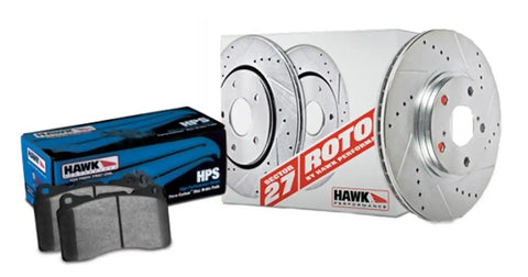 Hawk Performance HK5271.235F Sector 27 Brake Kits w/HPS Pads Front [Available While Supplies Last]