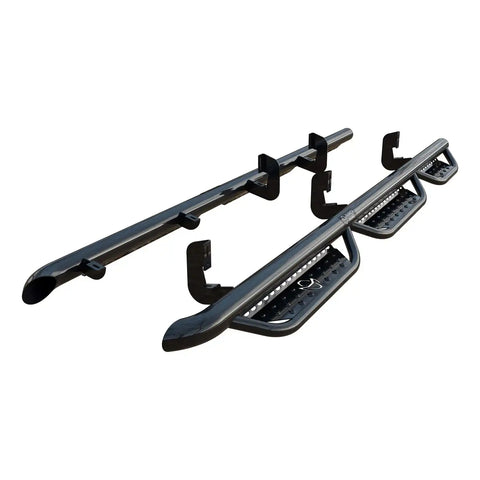 Ranch Hand RSC071Q6B6S Nerf Bar - Truck Wheel to Wheel With Drop Down Steps With Be