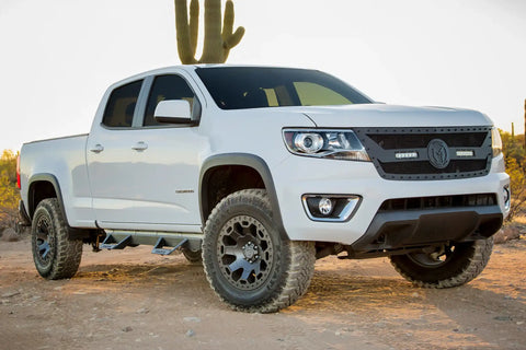 Raptor Series GTS25CH Magnum RT Gen 2 - Drop Steps Black Textured Alloy Steel 15-24 Chevy Colorado/GMC Canyon Crew Cab