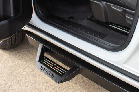 Raptor Series RTS25CH Magnum RT - Drop Steps Black Textured Alloy Steel 15-24 Chevy Colorado/GMC Canyon Crew Cab