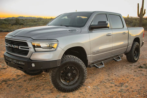 Raptor Series RTS82DG Magnum RT - Drop Steps Black Textured Alloy Steel 09-15 Dodge Ram 1500 10-15 2500/3500 Crew Cab