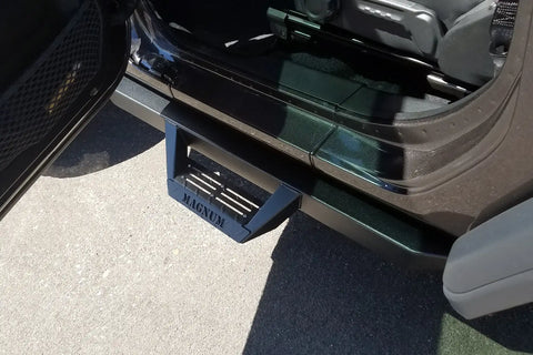 Raptor Series RTS47JP Magnum RT - Drop Steps Black Textured Alloy Steel 18-24 Jeep Wrangler JL 2 Door