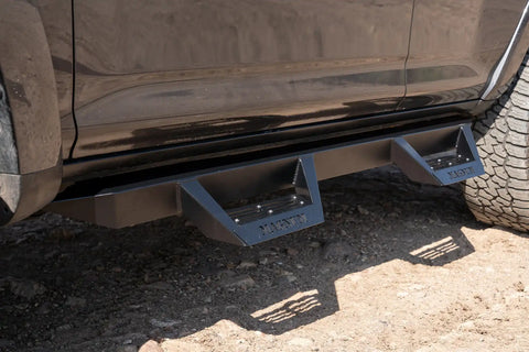 Raptor Series RTS75TY Magnum RT - Drop Steps Black Textured Alloy Steel 10-23 Toyota 4Runner