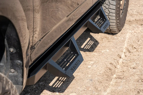 Raptor Series RTS75TY Magnum RT - Drop Steps Black Textured Alloy Steel 10-23 Toyota 4Runner