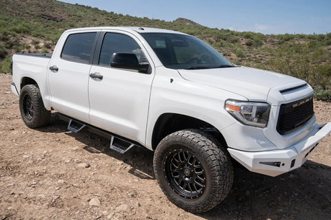 Raptor Series RTS80TY Magnum RT - Drop Steps Black Textured Alloy Steel 07-21 Toyota Tundra CrewMax Cab