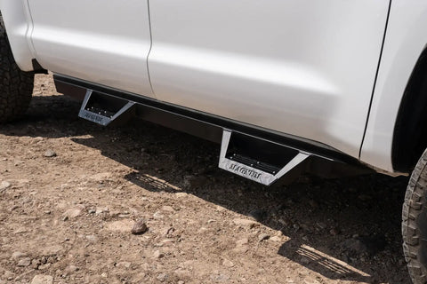 Raptor Series RTS80TY Magnum RT - Drop Steps Black Textured Alloy Steel 07-21 Toyota Tundra CrewMax Cab