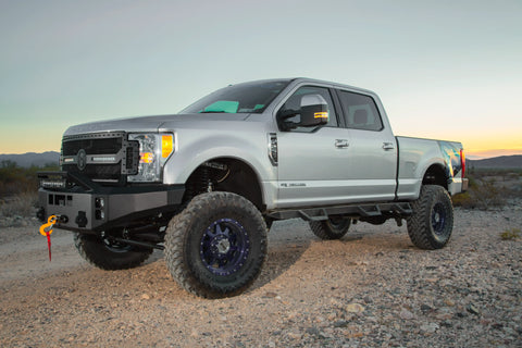 Raptor Series RTW410TY Magnum RT - Wheel To Drop Steps Black Textured Alloy Steel 05-23 Toyota Tacoma Access/Extended Cab 6ft Bed