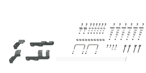 B&W Trailer Hitches RVR2604 - Custom Installation Brackets For Universal Mounting Rails Some RAM Trucks