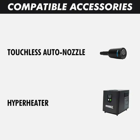 Rinse Kit 857007006357 Camp Shower Cube 4 Gallon Capacity 12 Volt Battery Powered