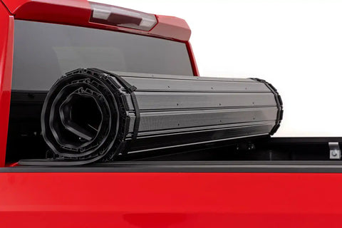 Rough Country 50120580 Hard Roll Up Bed Cover 5'10" Bed | Chevy/GMC Sierra 1500 (19-25) Silverado 1500 (19-25)
