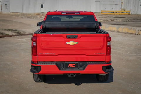 Rough Country 50120580 Hard Roll Up Bed Cover 5'10" Bed | Chevy/GMC Sierra 1500 (19-25) Silverado 1500 (19-25)