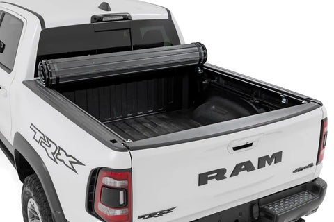 Rough Country 50320550 Hard Roll Up Bed Cover 5'7" Bed | Ram 1500 (19-25)/1500 TRX (21-24)