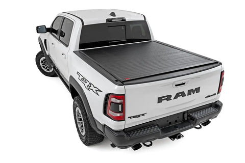 Rough Country 50320550 Hard Roll Up Bed Cover 5'7" Bed | Ram 1500 (19-25)/1500 TRX (21-24)