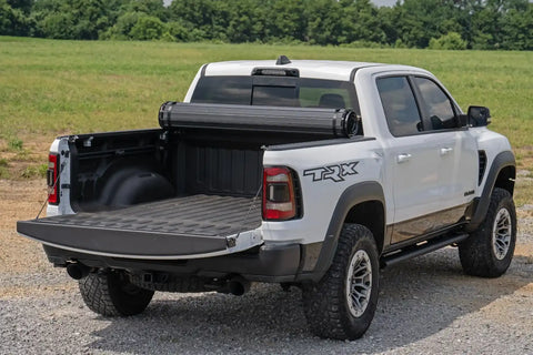 Rough Country 50320550 Hard Roll Up Bed Cover 5'7" Bed | Ram 1500 (19-25)/1500 TRX (21-24)