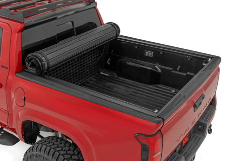 Rough Country 50420500 Hard Roll Up Bed Cover 5' Bed | Toyota Tacoma 2WD/4WD 2016-2023
