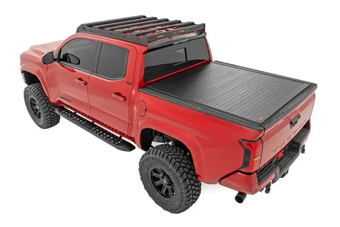 Rough Country 50420500 Hard Roll Up Bed Cover 5' Bed | Toyota Tacoma 2WD/4WD 2016-2023