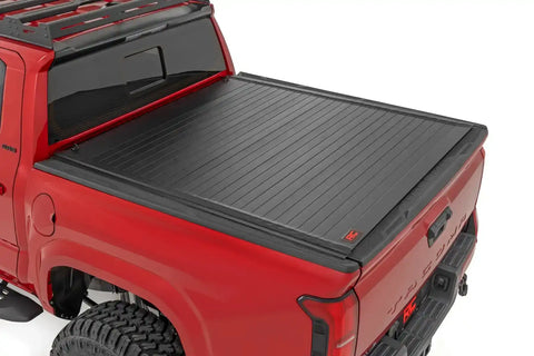 Rough Country 50420500 Hard Roll Up Bed Cover 5' Bed | Toyota Tacoma 2WD/4WD 2016-2023
