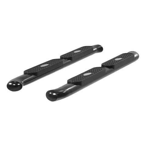ARIES S222008 - 4-Inch Oval Black Steel Nerf Bars, Select Toyota Tacoma