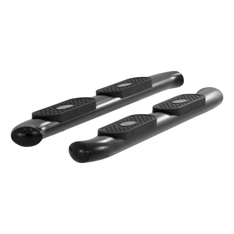 ARIES S222011 - 4-Inch Oval Black Steel Nerf Bars, Select Toyota FJ Cruiser