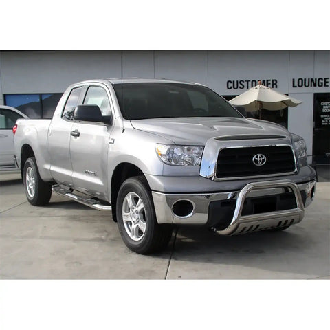 ARIES S222012-2 - 4 Polished Stainless Oval Side Bars, Select Toyota Tundra