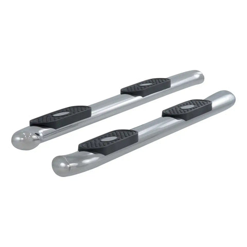 ARIES S223005-2 - 4 Polished Stainless Oval Side Bars, Select Ford F-250, F-350 Super Duty