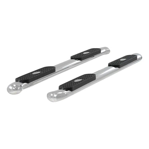 ARIES S223041-2 - 4 Polished Stainless Oval Side Bars, Select Ford Explorer