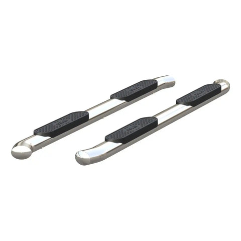 ARIES S223046-2 - 4 Polished Stainless Oval Side Bars, Select Ford Ranger SuperCrew