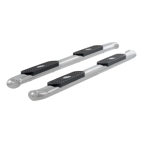 ARIES S224045-2 - 4 Polished Stainless Oval Side Bars, Select Silverado, Sierra 1500, 2500, 3500