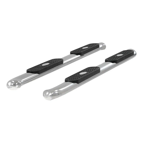 ARIES S224046-2 - 4 Polished Stainless Oval Side Bars, Select Silverado, Sierra 1500, 2500, 3500