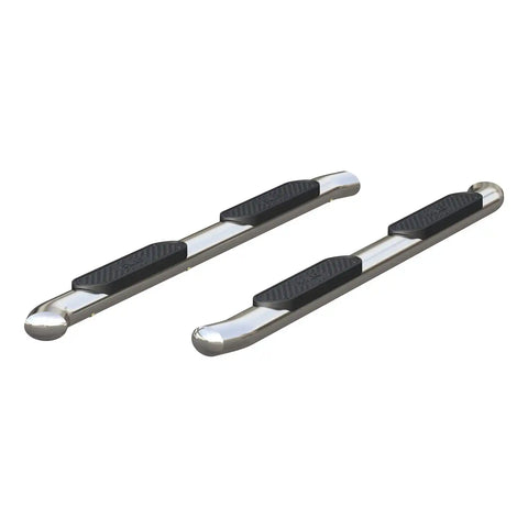 ARIES S224051-2 - 4 Polished Stainless Oval Side Bars, Select Chevrolet Colorado, GMC Canyon Crew